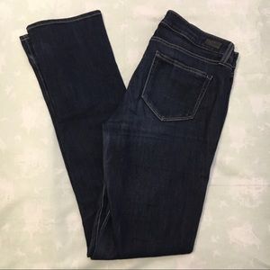 PAIGE Skyline Straight Jeans in Dark Wash